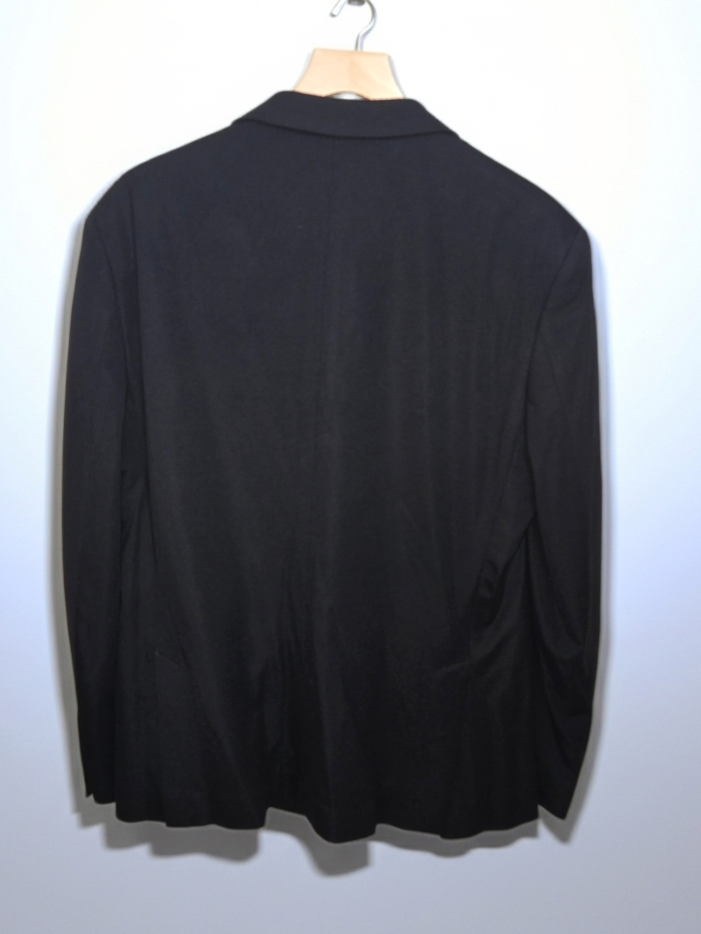 Kenneth Cole- Classic Black Men's Two-Button Blazer Office 42R Slim Fit - Picture 2 of 10